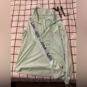 YL under armor jacket long sleeve